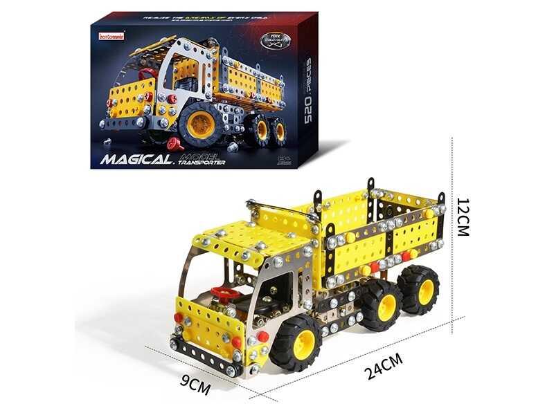 Конструктор 816 B-435 “Самоскид”, 520 деталей, металевий, в коробці