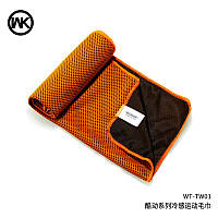 Рушник для спортзалу бамбуковий WK Sport towel WT-TW01 <unk> 90x30cm, Cooling Effect<unk>