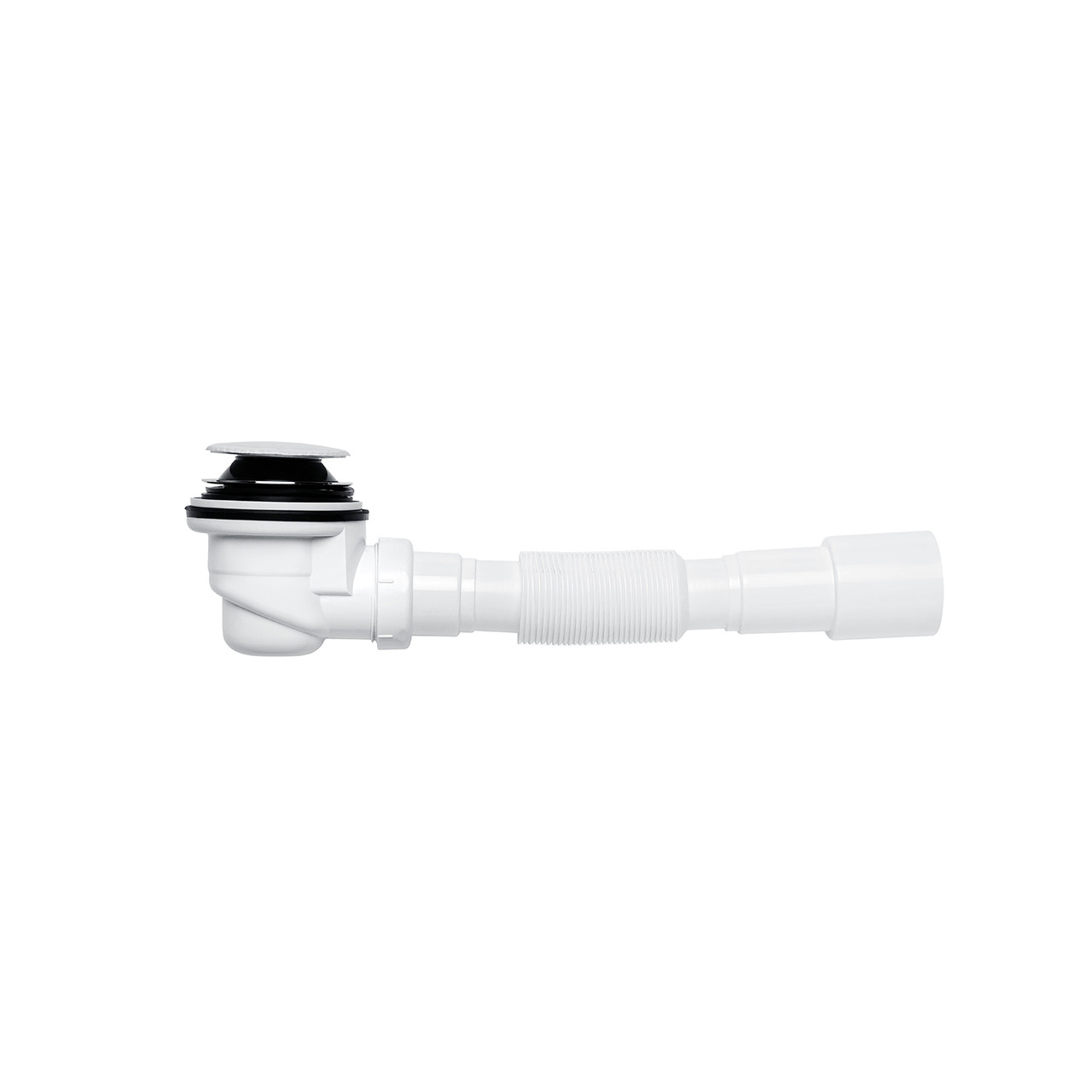 Сифон для душового піддона KronoPlast 1 1/2"х65 мм із системою Click-Сlack SG09100033, фото 1