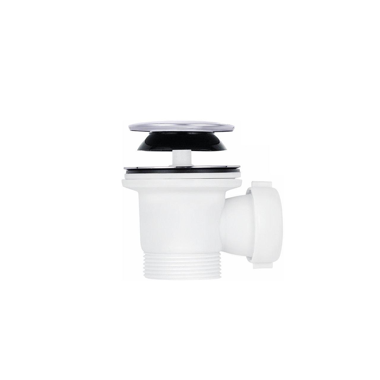 Сифон для душового піддона KronoPlast 1 1/2"х65 мм із системою Click-Сlack SG09100000 (GD8), фото 1