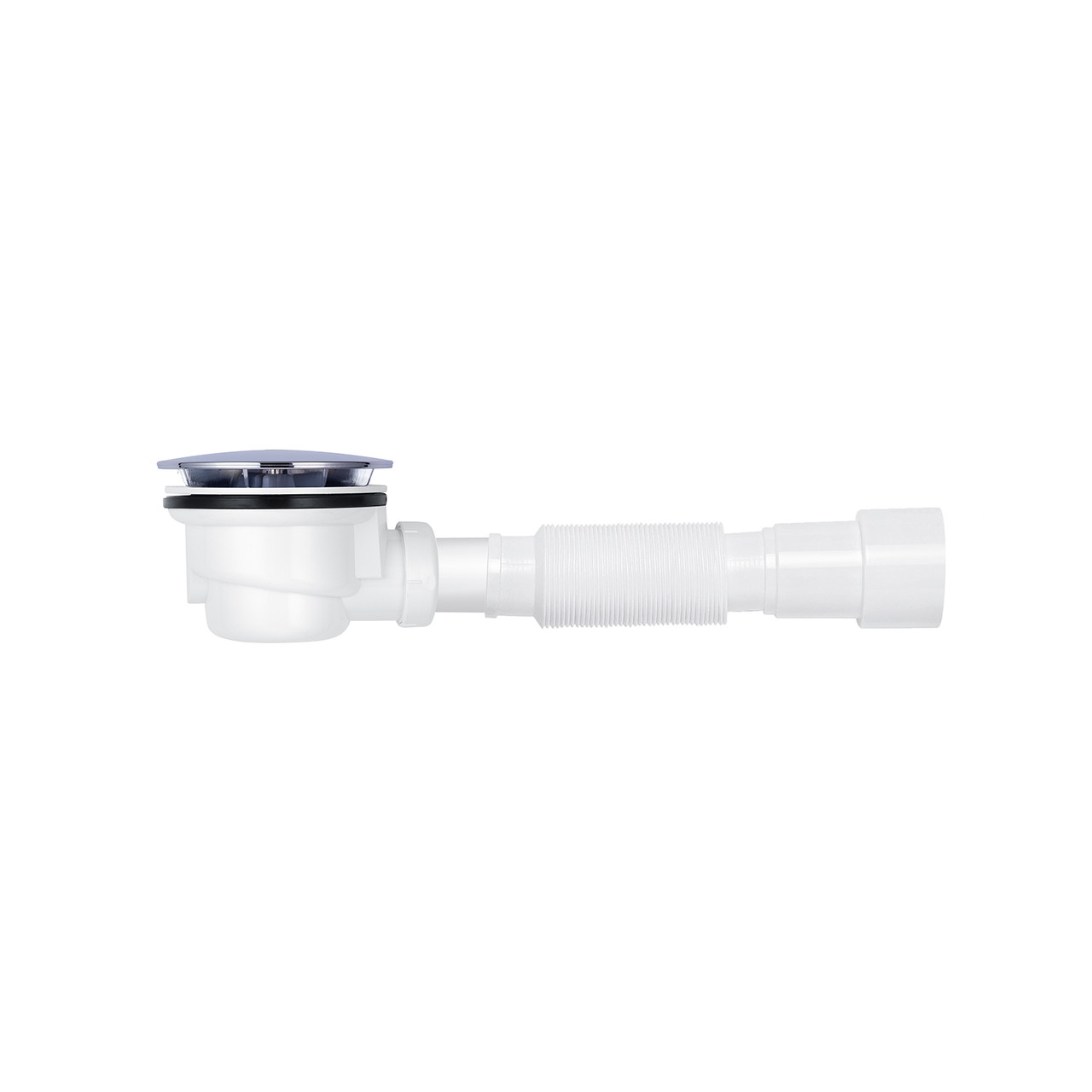 Сифон для душового піддона KronoPlast 1 1/2"х90 мм SG09200033, фото 1