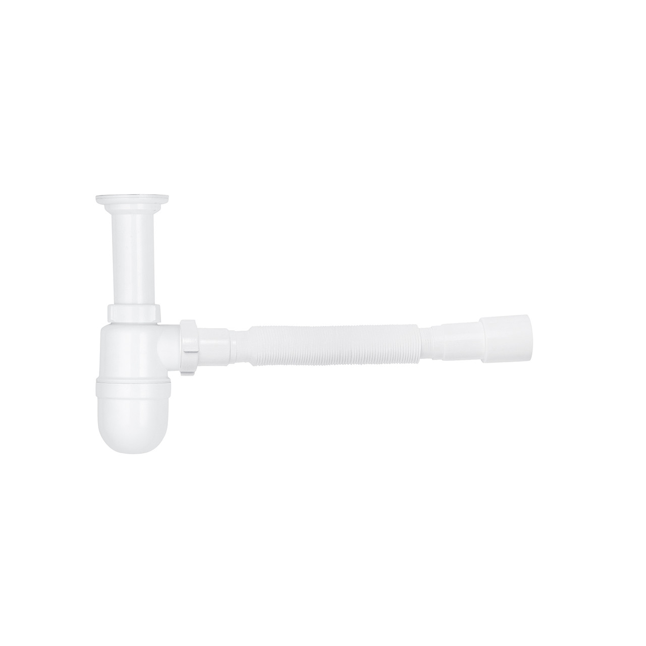 Сифон для раковини KronoPlast 1 1/2"х40 мм з литим випуском SY11000043 (У1050), фото 1