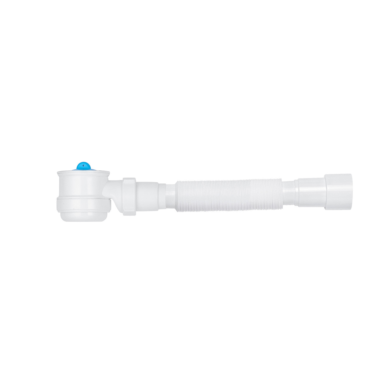Сифон для ванної KronoPlast 1 1/2" х 40 мм низький з випуском SG09000033 (П1000), фото 1