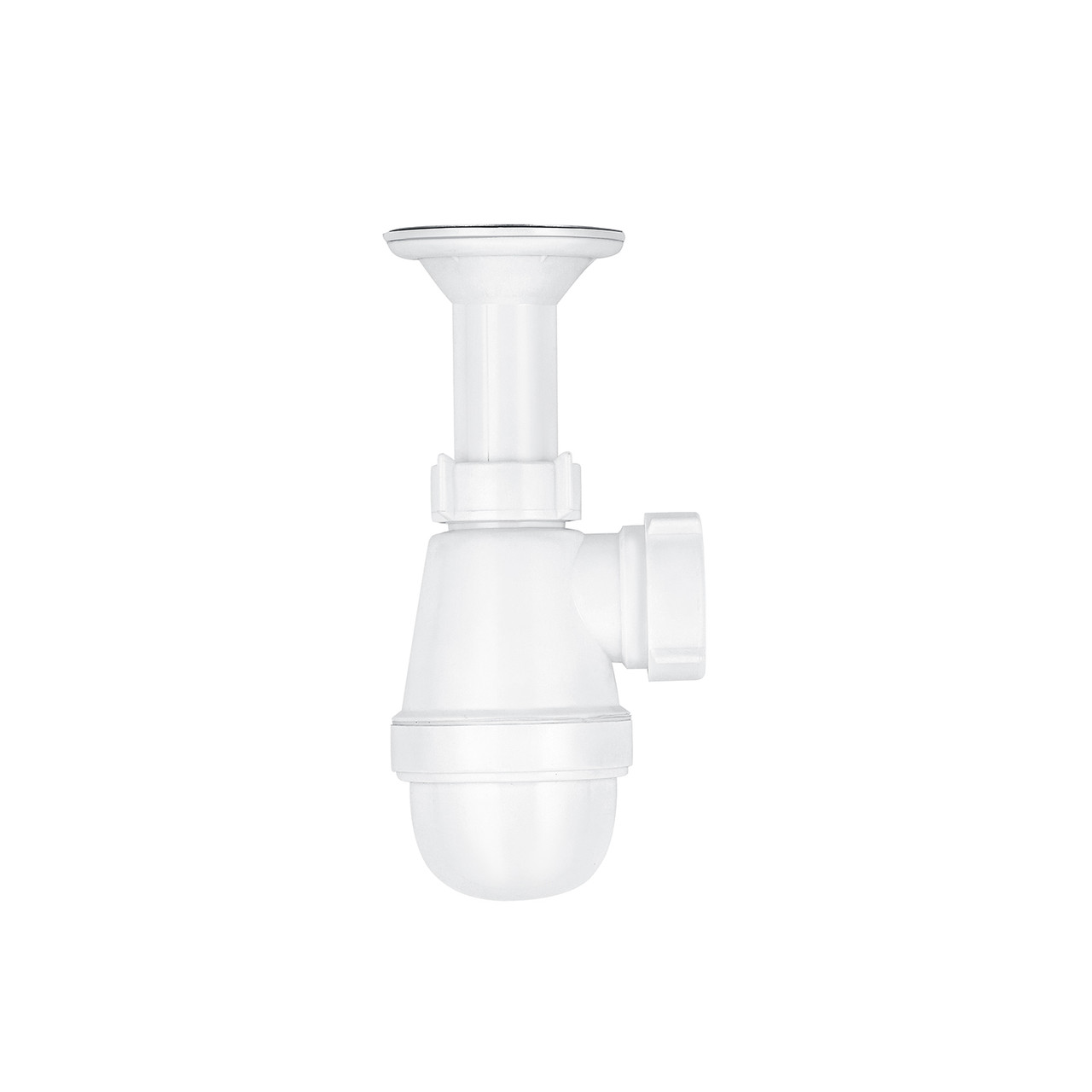 Сифон для раковини KronoPlast 1 1/4" х 40 мм з литим випуском ST12000000, фото 1