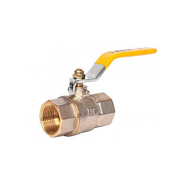 Кран кульовий для газу Valves 2" ВВ PN30 жовта ручка