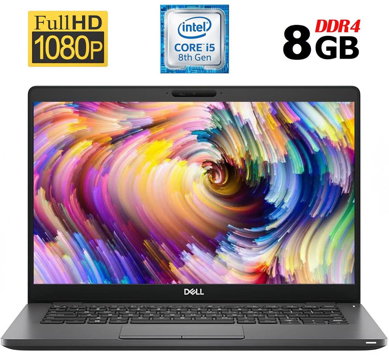 Ультрабук Dell Latitude 5300/ 13.3" (1920x1080)/ Core i5-8365U/ 8 GB ...