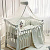 Дитяча постіль Маленька Соня стандарт, 7 елементів kolibri молочний, фото 2