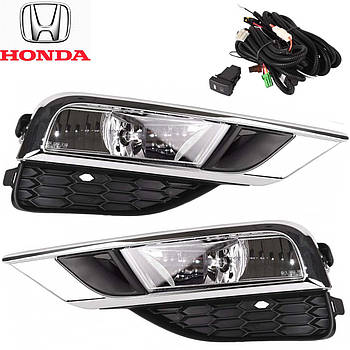 LED Протитуманні фари для Honda CR-V 2015-16 H8 35 W з проведенням Комплект (HD-796)