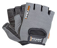 Перчатки для фитнеса и тяжелой атлетики Power System Pro Grip PS-2250 Grey Lalleg Качество