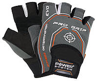 Перчатки для фитнеса и тяжелой атлетики Power System Pro Grip EVO PS-2250E Grey Lalleg Качество
