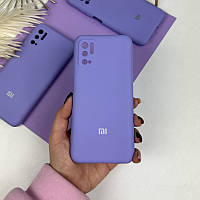 Силиконовый чехол для Xiaomi Poco M3 Pro Elegant purple (39)