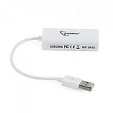 Адаптер Gembird NIC-U2-02, з  USB на Fast Ethernet, фото 3