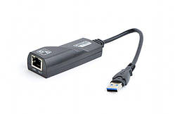 Адаптер Gembird NIC-U3-02, з  USB на Gigabit Ethernet