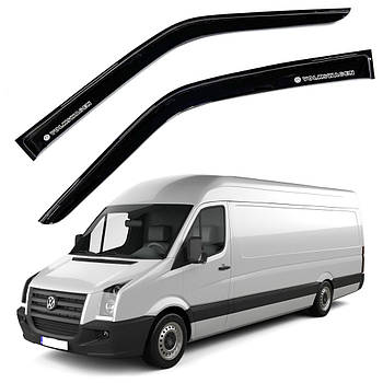 Дефлектори вікон вітровики для Volkswagen Crafter 2006-2016 Voron Glass