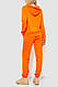 Спорт костюм жіночий двонитка, колір помаранчевий, 244R009, фото 4