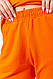 Спорт костюм жіночий двонитка, колір помаранчевий, 244R009, фото 6