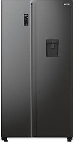 Gorenje Холодильник SBS, 179х67х92см, 2 двері, 353(191)л, А++, NF+, Інв., Зона св-ті, диспенсер, генератор