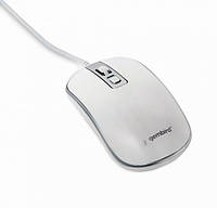 Оптическая мышь, MUS-4B-06-WS USB интерфейс, бело-серая