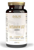 Витамин Д3 Evolite Nutrition Vitamin D3 4000 IU 120 капсул