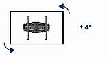 Настінний кронштейн Gembird WM-58ST-01 поворотний 32” - 58” (до 37 кг), фото 10