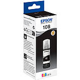 Epson Контейнер з чорнилом 108 EcoTank L8050/L18050 black, фото 3