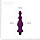 Анальная пробка с вибрацией Adrien Lastic Bullet Amuse Purple, макс. диаметр 3,9см Днепр, фото 2