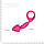 Анальний корок Adrien Lastic Budy Pink зі стимулювальною ніжкою, макс. діаметр 2,5 см Дніпро, фото 2
