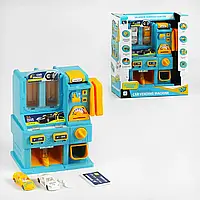 Дитяча інтерактивна гра, торговий автомат, 2 машинки, звук, підсвічування, банківська карта, монети, CLM 848