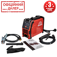 Зварювальний інверторний апарат Vitals MMA-1600 LCD smart (230 В, 6.3 кВт, 20-160 А, 1.6-5 мм) для дому STP