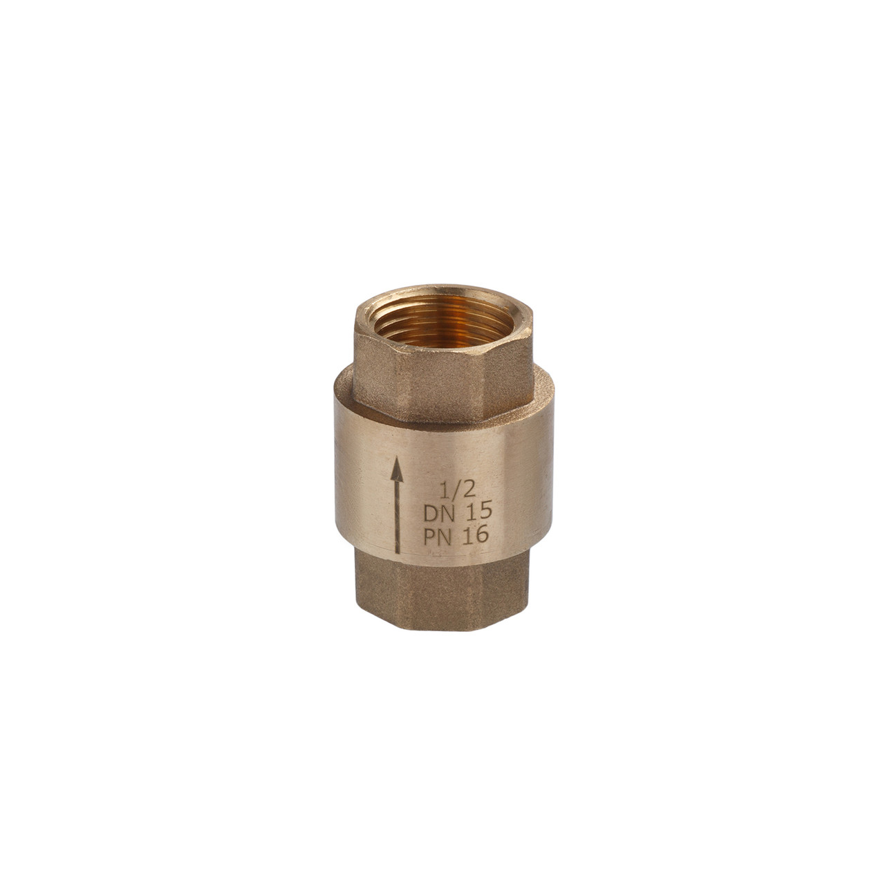 Зворотний клапан посилений LexLine 1/2" латунний УК3900-В