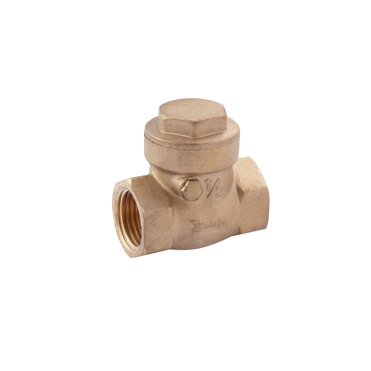 Пелюстковий клапан Karro 1/2" ВВ латунний KR-107