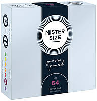 Презервативи Mister Size — pure feel — 64 (36 condoms), товщина 0,05 мм Дніпр