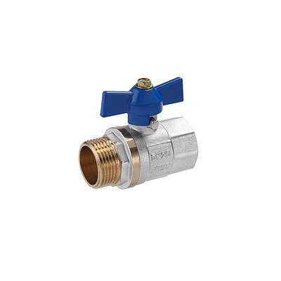 Кран кульовий Valves 3/4" ВН PN30 синій метелик