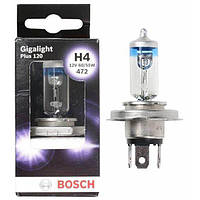 Галогенная лампа H4 60/55W 12V Gigalight Plus 120% Bosch ( ) 1987301160-Bosch