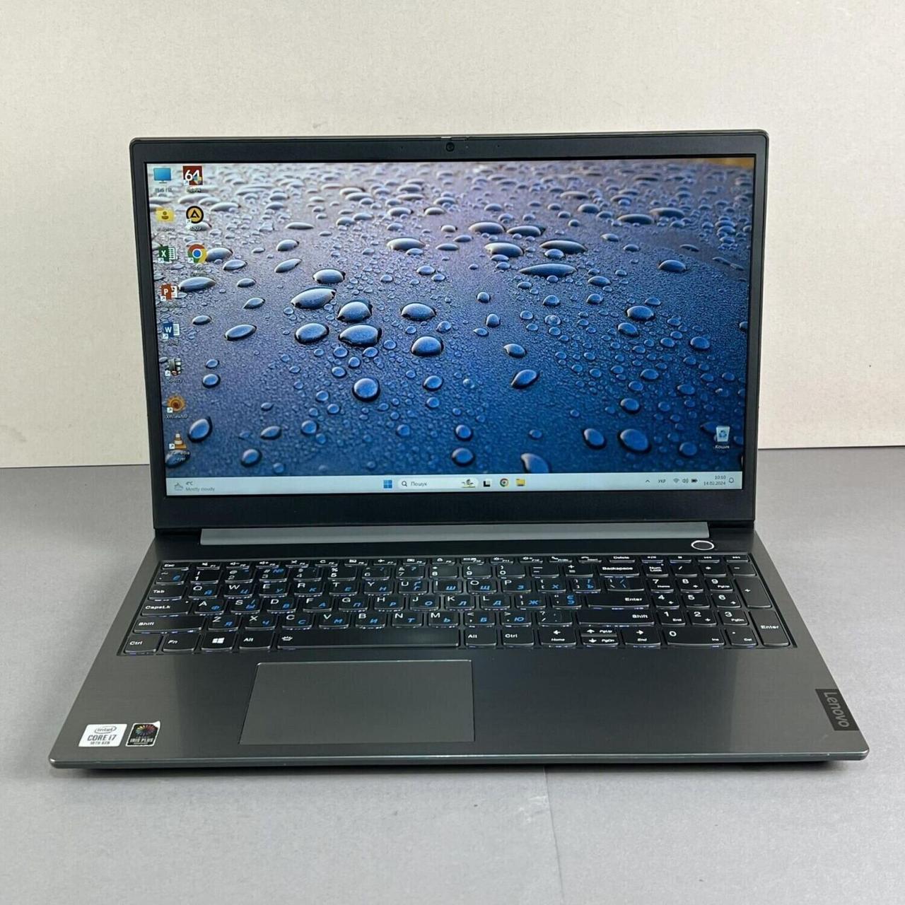 Б/в Ультрабук Б-клас Lenovo ThinkBook 15-IML 15.6" 1920x1080| Core i7-1065G7| 16 GB RAM| 512 GB SSD| UHD
