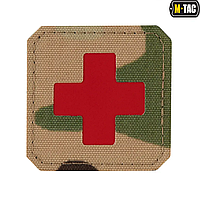 Патч M-Tac Medic Cross Laser Cut Multicam/Red