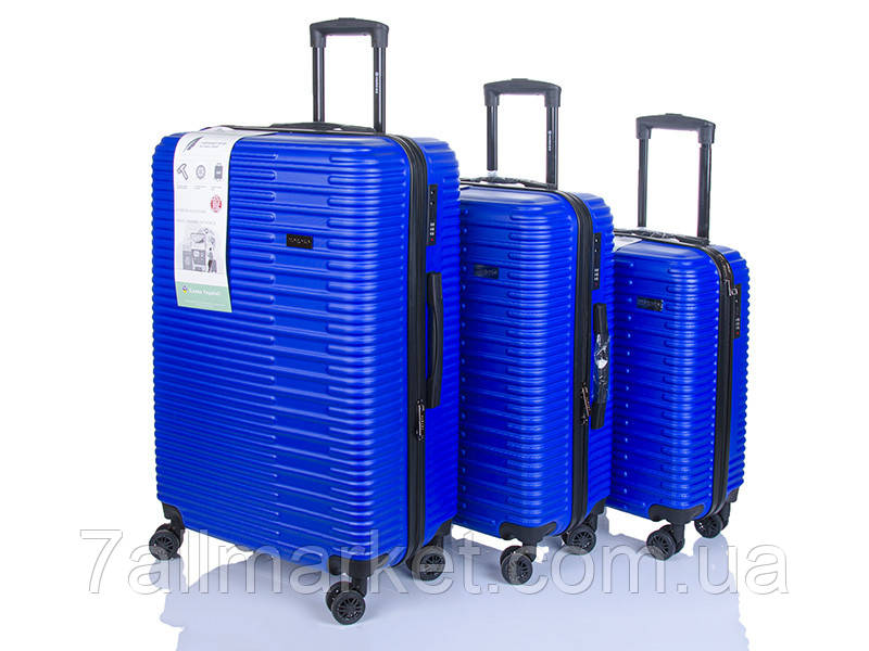 Набір валіз XL105-1 blue р.74*46*26 "Horoso clothes" недорого від прямого постачальника