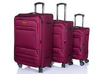 Набір валіз XL108-3 red р.70*46*32 "Horoso clothes" недорого від прямого постачальника