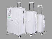 Набір валіз XL106-6 white р.75*45" 29 "Horoso clothes" недорого від прямого постачальника