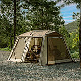 Намет Naturehike Village CNH23ZP12003, коричневий, фото 4
