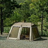 Намет Naturehike Village CNH23ZP12003, коричневий, фото 6