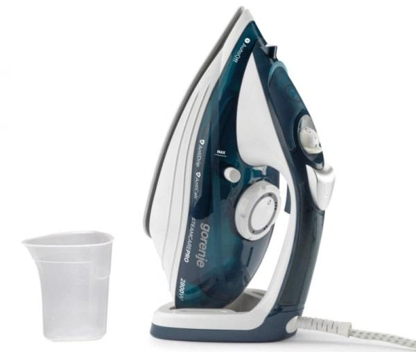 Праска Gorenje SIH2800TQC білий з бірюзовим DS, фото 1