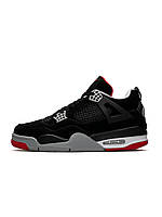 Чоловічі кросівки Nike Air Jordan 4 Retro Bred 42