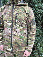 Куртка мужская тактическая на флисе Мультикам Турция ВСУ (ЗСУ) 8817 XXL хаки h