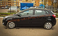 Дефлекторы окон (ветровики) COBRA-Tuning на KIA RIO 3 HB 5D 2011-15