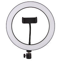 Кільцева світлодіодна LED-лампа Flat Ring 8" + table tripod