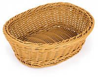 Плетений кошик для хліба 24х19х8 см пластик Empire М-9780 n