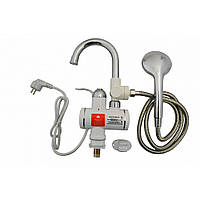 Проточный водонагреватель электрический Grunhelm EWH-1X-3FSH-LED 3000 Вт n
