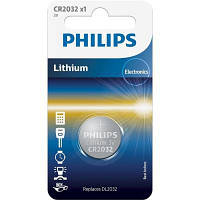 Батарейка Philips CR2032 Lithium * 1 (CR2032/01B) o