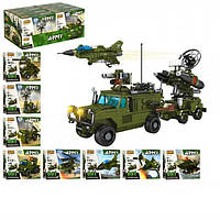 Конструктор Limo Toy Військовий транспорт KB-172 8 шт/уп n